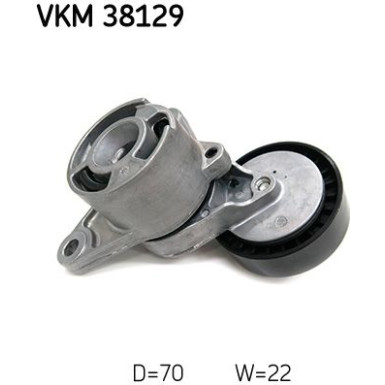 Multi-V-Spannrolle VKM 38129