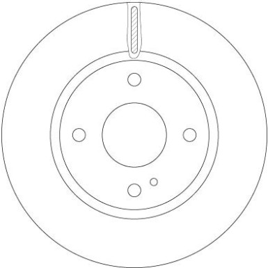 51 481 066 Bremsscheibe VA DF6399 51 481 066 Bremsscheibe VA DF6399