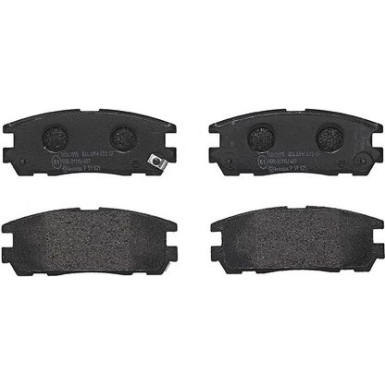 BREMBO Bremsklötze HA P 59 021 BREMBO Bremsklötze HA P 59 021