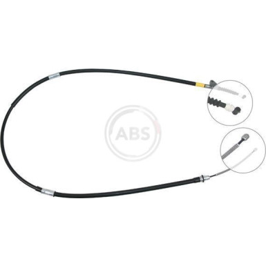 A.B.S. Handbremsseil Seilzug Festellbremse K15957 A.B.S. Handbremsseil Seilzug Festellbremse K15957