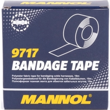 MANNOL 9717 Bandage Tape Dichtung Klebeband Isolierband Gewebeband 25mm / 10 Meter SB 949