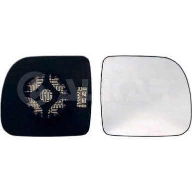 ALKAR Spiegelglas, Außenspiegel 6424156 ALKAR Spiegelglas, Außenspiegel 6424156