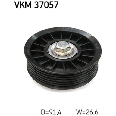 Spannrolle Nebentrieb LAND ROVER Discovery 09 VKM 37057