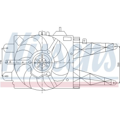 Kühlerlüfter PKW 85158 Kühlerlüfter PKW 85158