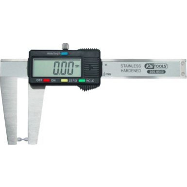 KS TOOLS Digitaler Messschieber für Bremsscheiben, 0–60 mm, 160 mm 300.0540