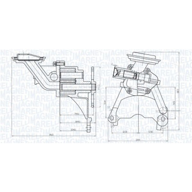 MAGNETI MARELLI Ölpumpe 351516000096 MAGNETI MARELLI Ölpumpe 351516000096