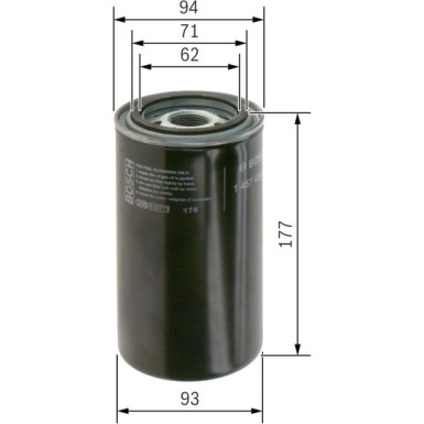 Kraftstofffilter CATERPILLAR,MERCEDES,NISSAN 1457434180