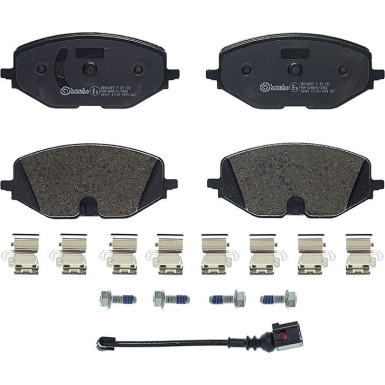 BREMBO Bremsklötze VA P 85 182 BREMBO Bremsklötze VA P 85 182