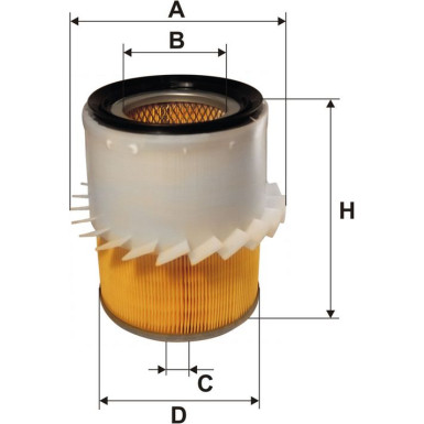 FILTRON Luftfilter AM 468/4 FILTRON Luftfilter AM 468/4