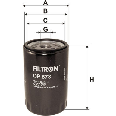 FILTRON Ölfilter OP 573 FILTRON Ölfilter OP 573