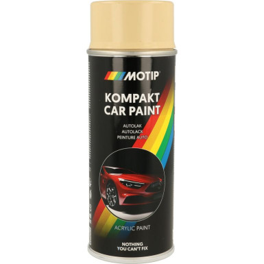 MoTip Autolack Acryl Kompakt beige-braun 400ml KOMPAKT AUTOLACK beige hochglänzend 400 ml 46280