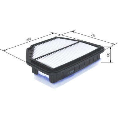 Luftfiltereinsatz F 026 400 585 Luftfiltereinsatz F 026 400 585