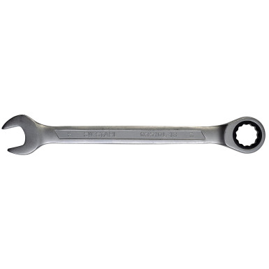 SW-Stahl Gabelringratschenschlüssel SW 18mm 03510L-18