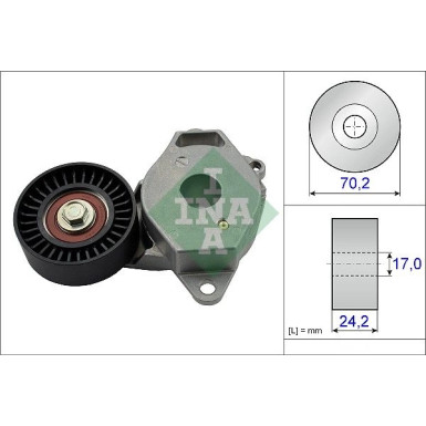Spannarm, Keilrippenriemen 534 0409 10 Spannarm, Keilrippenriemen 534 0409 10