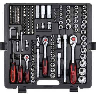 KS TOOLS Satz Steckschlüssel 1/4 + 3/8 + 1/2 CHROMEplus, 216-teilig 918.0216 KS TOOLS Satz Steckschlüssel 1/4 + 3/8 + 1/2 CHROMEplus, 216-teilig 918.0216