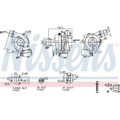 Nissens Turbo 93450 Nissens Turbo 93450