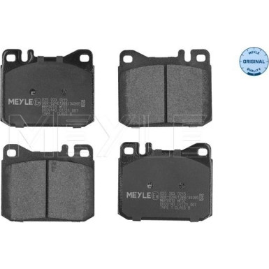 Bremsbelagsatz Db P. W123 76-79 252039215 Bremsbelagsatz Db P. W123 76-79 252039215