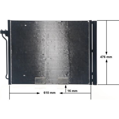 Kondensator, Klimaanlage AC 463 000S Kondensator, Klimaanlage AC 463 000S