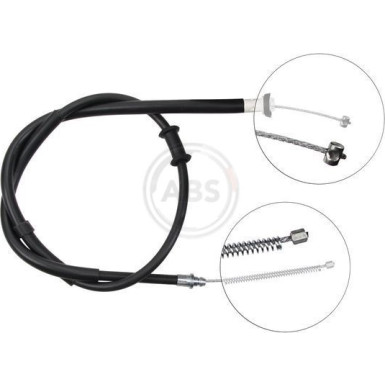 A.B.S. Handbremsseil Seilzug Festellbremse K16937 A.B.S. Handbremsseil Seilzug Festellbremse K16937