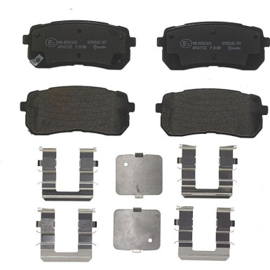 BREMBO Bremsklötze HA P 30 080 BREMBO Bremsklötze HA P 30 080
