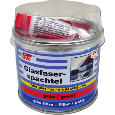 STC Glasfaserspachtel grün (2K Faserspachtel) 180g | 75781 STC Glasfaserspachtel grün (2K Faserspachtel) 180g | 75781