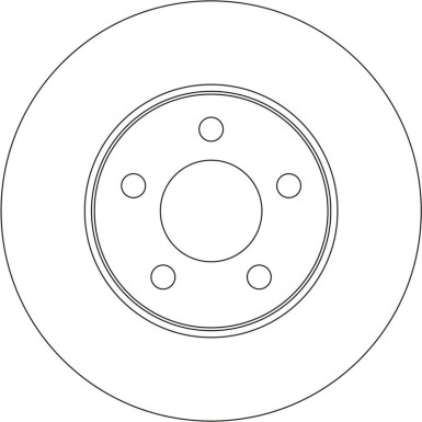 91 481 007 Bremsscheibe VA CHRYSLER Neon 94 DF4503