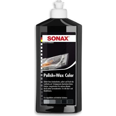 Sonax Polish&Wax Color schwarz 500ml Polish+Wax Color schwarz 02961000 Sonax Polish&Wax Color schwarz 500ml Polish+Wax Color schwarz 02961000