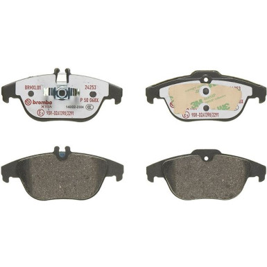 BREMBO Bremsklötze Xtra HA MERCEDES C, E-Klasse 07 XTRA LINE P 50 068X