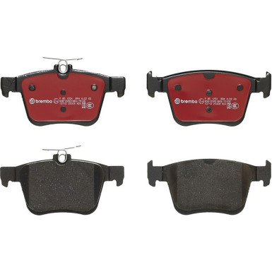 BREMBO Bremsklötze Xtra HA P 85 125X BREMBO Bremsklötze Xtra HA P 85 125X