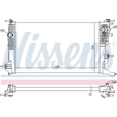 Wasserkühler PKW 637647