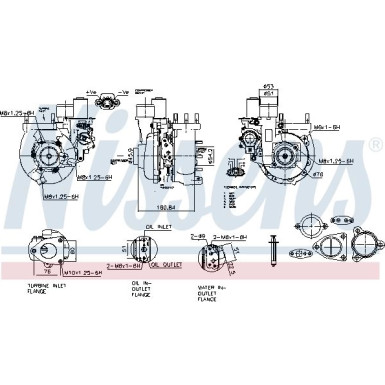 Turbolader 93643 Turbolader 93643
