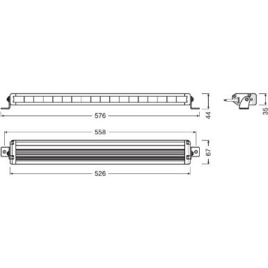 LEDriving LIGHTBAR VX500-SP LEDDL116-SP LEDriving LIGHTBAR VX500-SP LEDDL116-SP