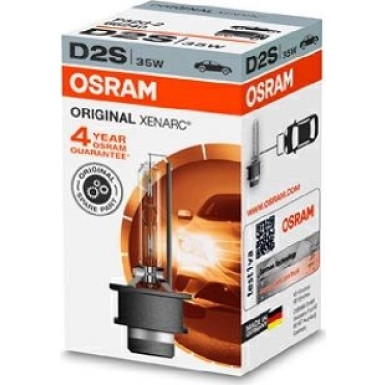 D2S 12V+24V 35W P32d-2 Original XENARC Faltschachtel OSRAM 1 Stück XENARC® ORIGINAL 66240
