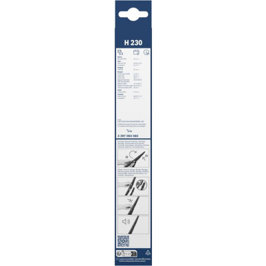Bosch Wischerblatt H230 3397004560 Bosch Wischerblatt H230 3397004560