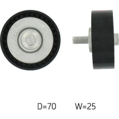 Umlenkrolle Multi-V VKM 33045