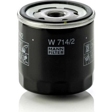 Mann & Hummel Ölfilter PKW W 714/2 Mann & Hummel Ölfilter PKW W 714/2