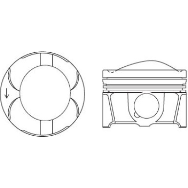 FAI AutoParts Kolben PK26-050 FAI AutoParts Kolben PK26-050