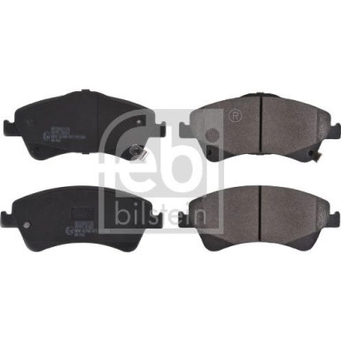 FEBI BILSTEIN Bremsbelagsatz, Scheibenbremse 116297 FEBI BILSTEIN Bremsbelagsatz, Scheibenbremse 116297