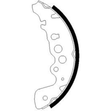 Bremsbacken Suzuki Grand Vitara 98 91057600 Bremsbacken Suzuki Grand Vitara 98 91057600