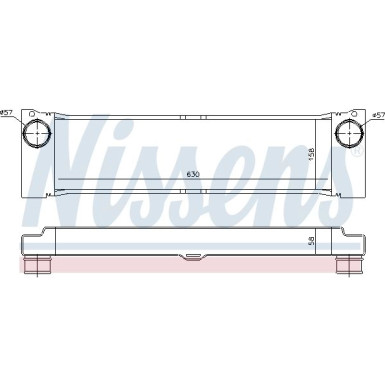 Ladeluftkühler PKW MERCEDES VIANO 03 96531