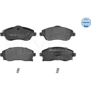 Bremsbelagsatz Opel P. Corsa C 252322517 Bremsbelagsatz Opel P. Corsa C 252322517
