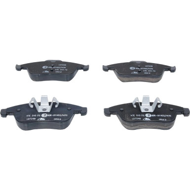 Bremsbelagsatz Renault P. Clio/Laguna/Megane/Scenic 07- Keramik ATE Ceramic 13.0470-7249.2 Bremsbelagsatz Renault P. Clio/Laguna/Megane/Scenic 07- Keramik ATE Ceramic 13.0470-7249.2