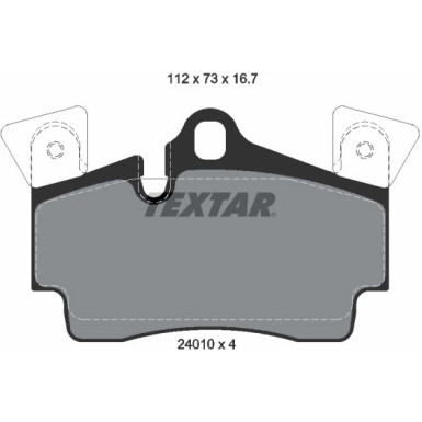 Bremsbelagsatz Vw T. Audi Q7 06 2401001