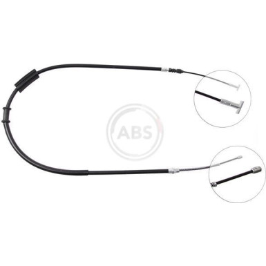 A.B.S. Handbremsseil Seilzug Festellbremse K13608 A.B.S. Handbremsseil Seilzug Festellbremse K13608