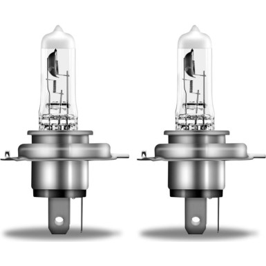 OSRAM H4 12V 60/55W P43t NIGHT BREAKER SILVER +100% Licht