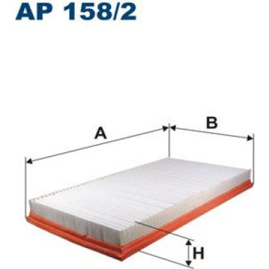 FILTRON Luftfilter AP 158/2