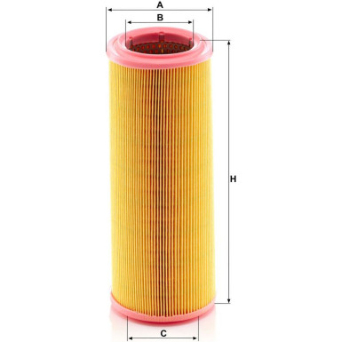 Mann & Hummel Luftfilter PKW FIAT C 1189