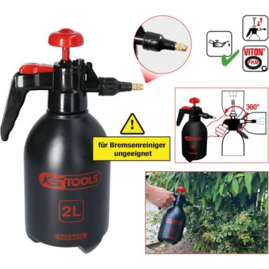 KS TOOLS Sprühgerät mit Druckpumpe, 2 l 150.8252 KS TOOLS Sprühgerät mit Druckpumpe, 2 l 150.8252
