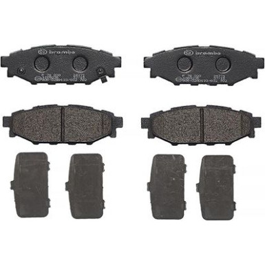 BREMBO Bremsklötze HA P 78 020 BREMBO Bremsklötze HA P 78 020