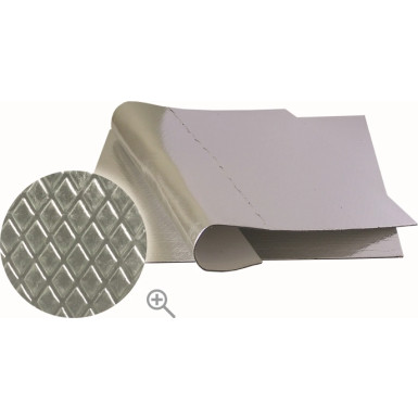 Boll selbstklebende schallisolierende Matte mit Aluminium 50cm x 50cm 006011 Boll selbstklebende schallisolierende Matte mit Aluminium 50cm x 50cm 006011
